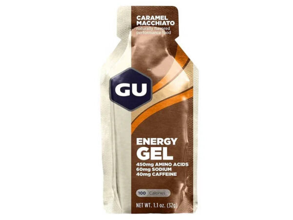 Gel GU sabor Caramel Macchiato