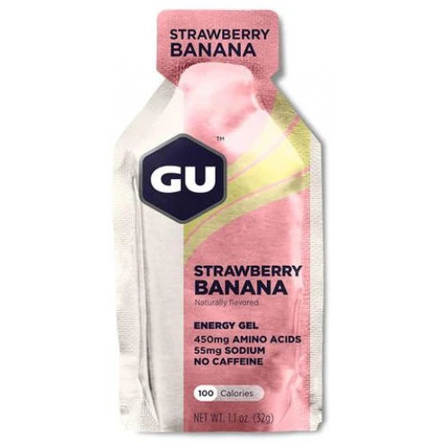 Gel GU sabor Fresa Platano