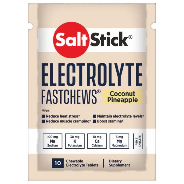 Electrolyte Fastchews sabor Coco Piña , de Salt Stick