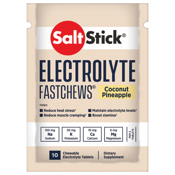 Electrolyte Fastchews sabor Coco Piña , de Salt Stick