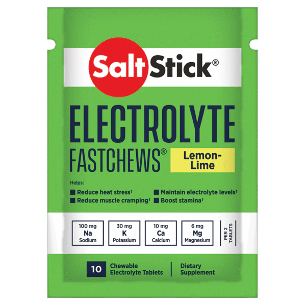 Electrolyte Fastchews sabor Limon Lima, de Salt Stick