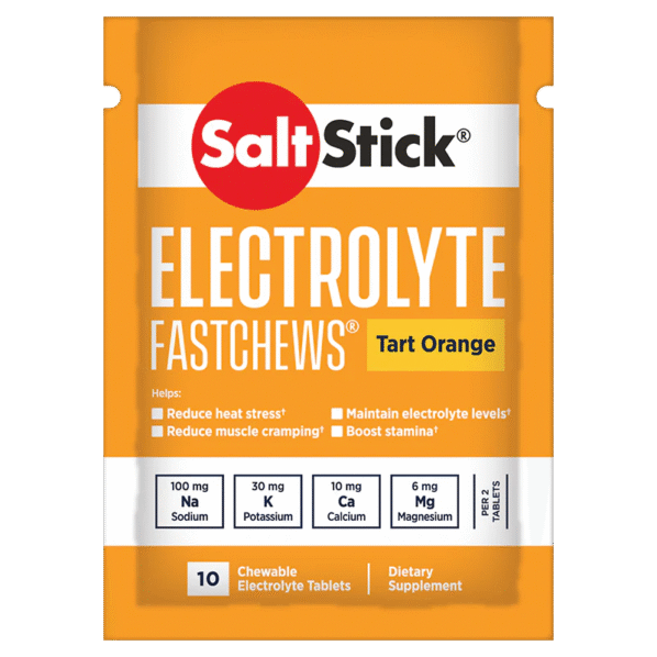 Electrolyte Fastchews sabor Tarta de Naranja, de Salt Stick