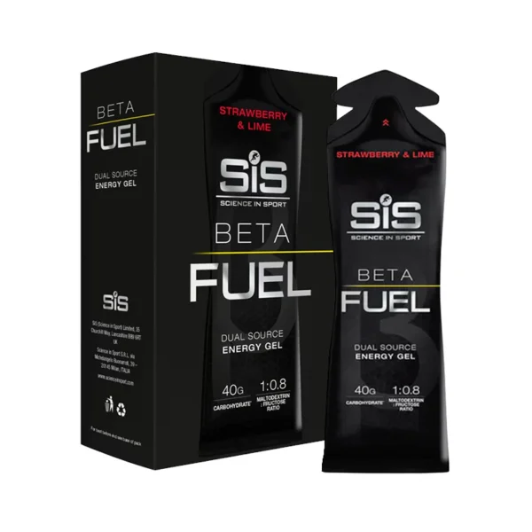 Caja Gel SIS Beta Fresa Lima