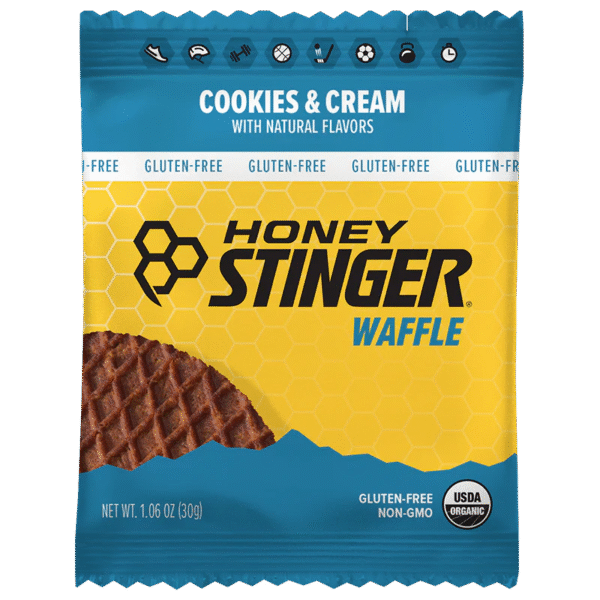 Waffles Honey Stinger Cookies & Cream
