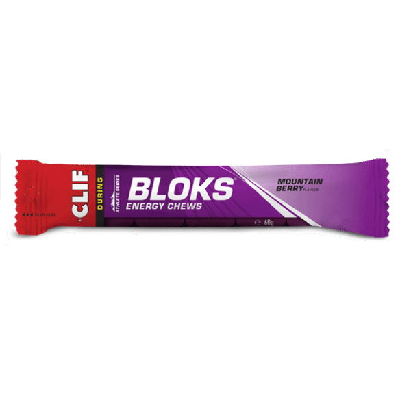 Gomitas CLIF Bloks sabor Mountain Berry