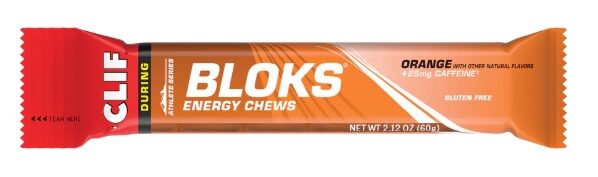 Gomitas CLIF Bloks sabor Naranja
