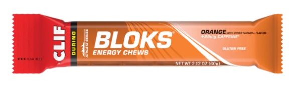 Gomitas CLIF Bloks sabor Naranja