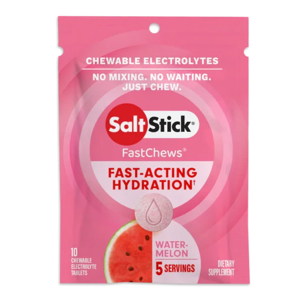 Electrolyte Fastchews sabor Sandia, de Salt Stick