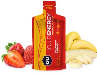 Gel GU Liquido sabor Fresa Platano