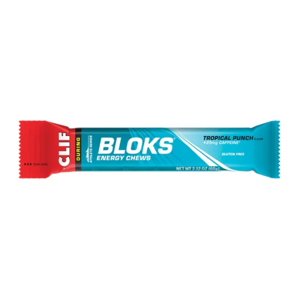 Gomitas CLIF Bloks sabor Tropical Punch