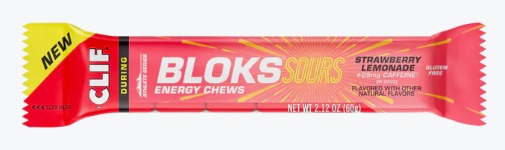 Gomitas CLIF Bloks sabor Strawberry Lemonade