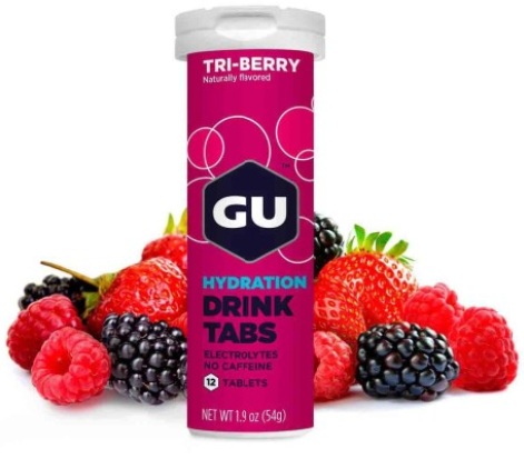 GU Electrolyte Drink Tabs sabor Tri-Berry