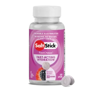 Frasco Capsulas SaltStick Fastchew sabor Moras