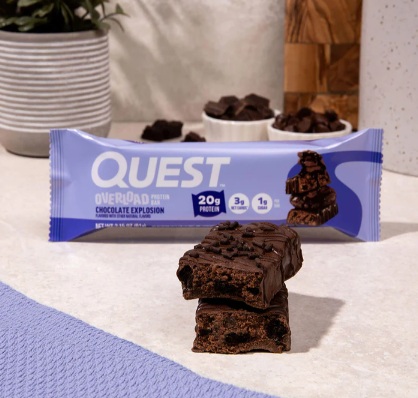 Barra Proteina Quest sabor Chocolate Explosion