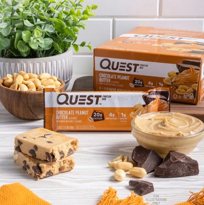 Barra Proteina Quest sabor Chocolate Peanut Butter