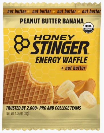 Waffles Honey Stinger sabor Platano y Crema de Cacahuate
