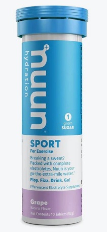 Nuun Electrolitos Efervescentes Uva