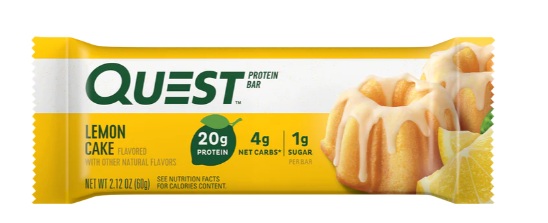 Barra Proteina Quest sabor Lemon Cake